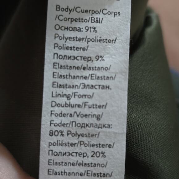 Spanx Velour Velvet Skinny Ankle High Rise‎ Pants Dark Palm Women Size MED New - Picture 9 of 9